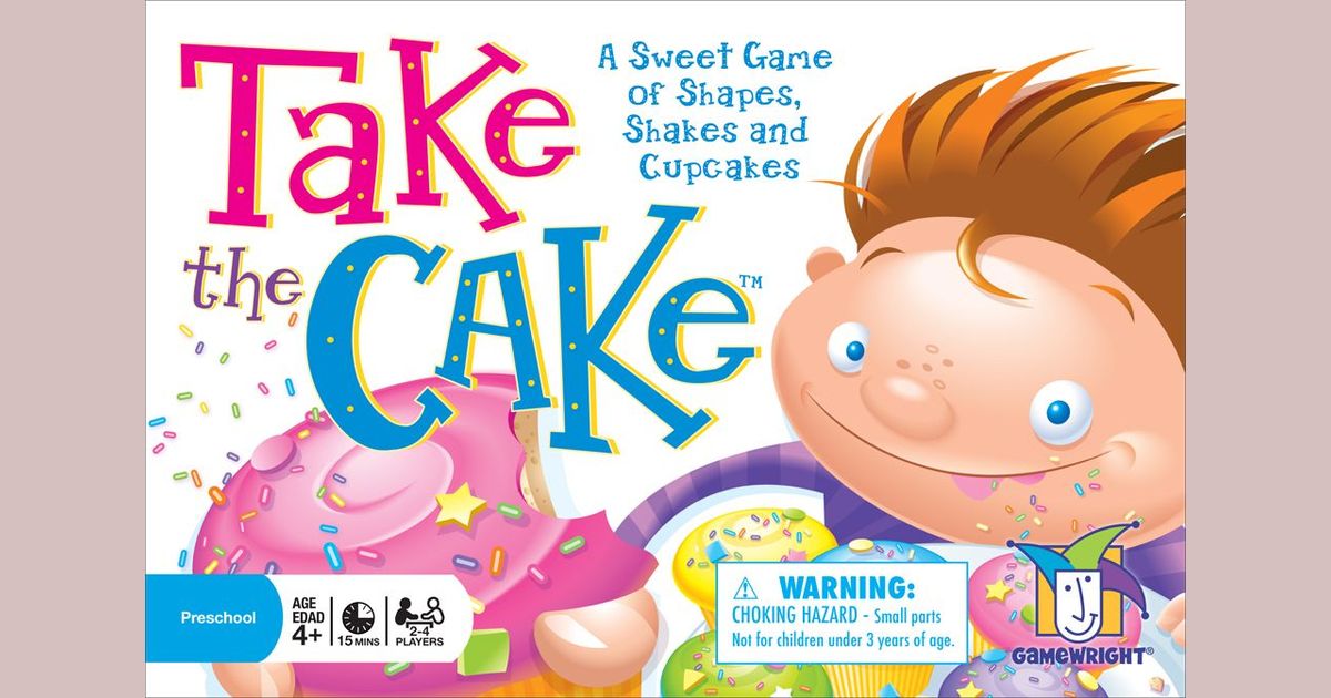 Take this cake. Take the Cake. The Cake Machine Oxford. Gamewright. To take the Cake.
