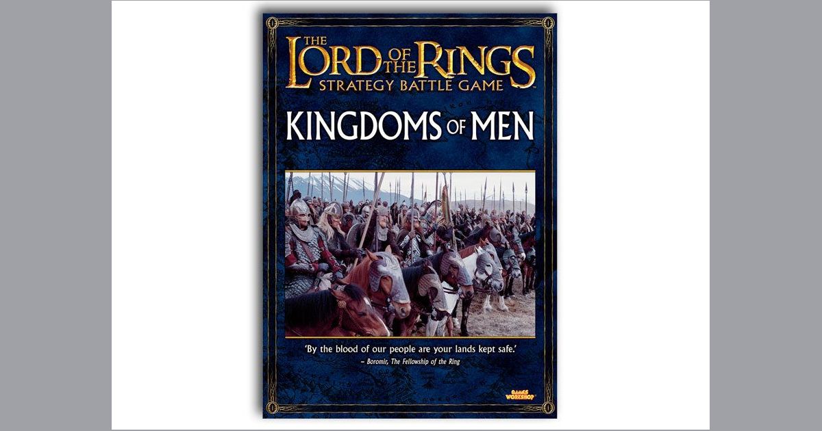 The Lord of the Rings Strategy Battle Game Kingdoms of Men Board