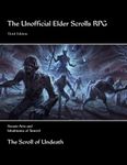 RPG Item: The Unofficial Elder Scrolls RPG: The Scroll of Undeath (3rd Edition)