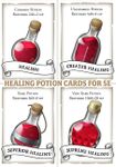 RPG Item: Healing Potion Cards