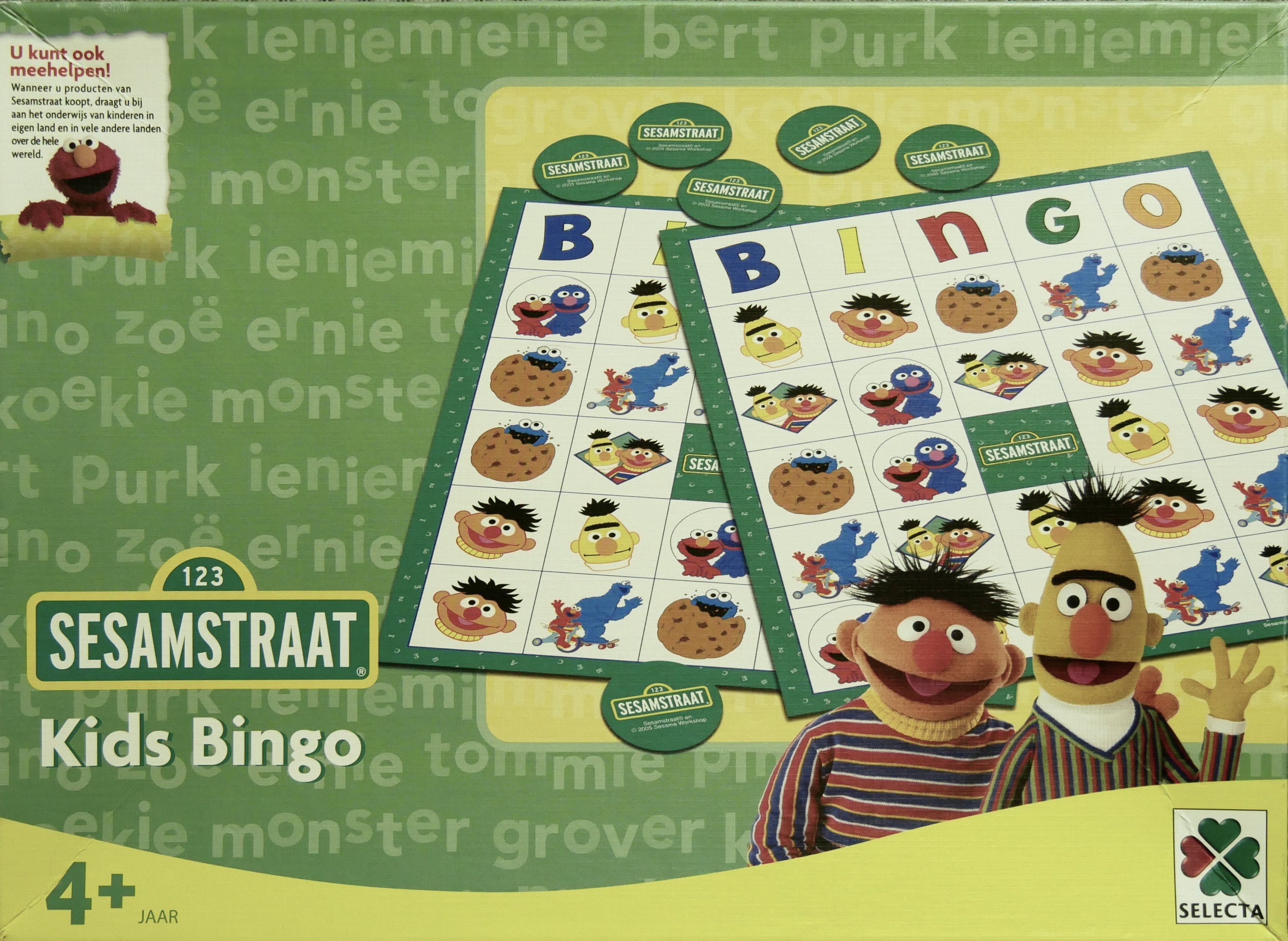 Sesamstraat Kids Bingo