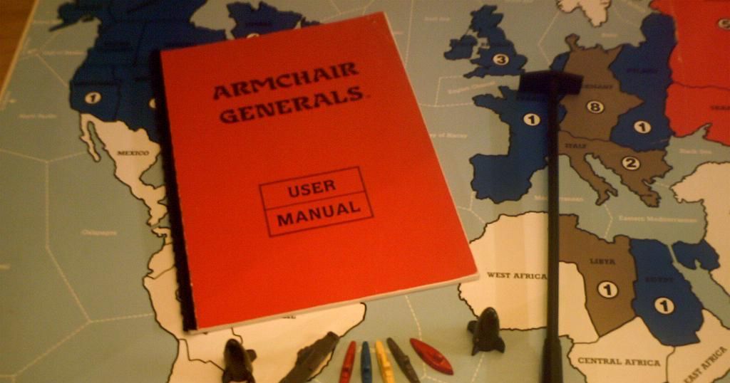 Armchair Generals Board Game BoardGameGeek