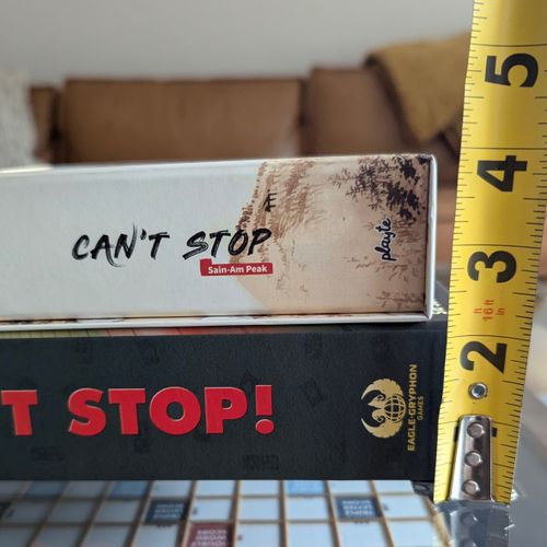 Comparing Can't Stop versions