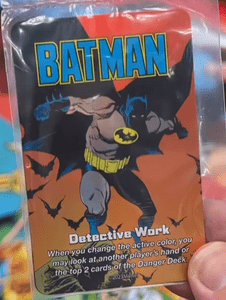 UNO Ultimate: Batman – Detective Work Foil Promo Card