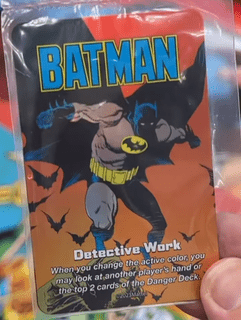 UNO Ultimate: Batman – Detective Work Foil Promo Card