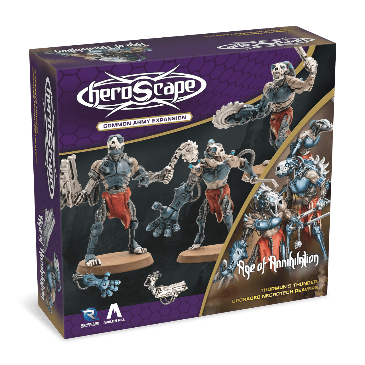 Heroscape: Upgraded Necrotech Reavers Common Army Expansion