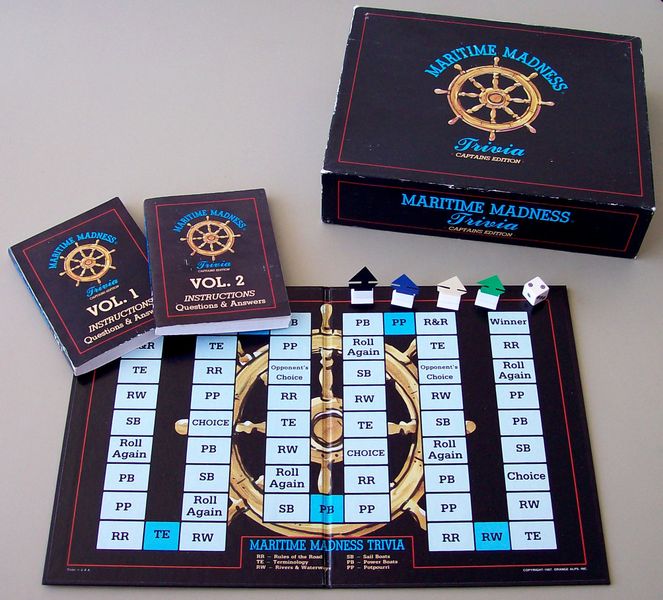 Maritime Madness Trivia Captain S Edition Image Boardgamegeek