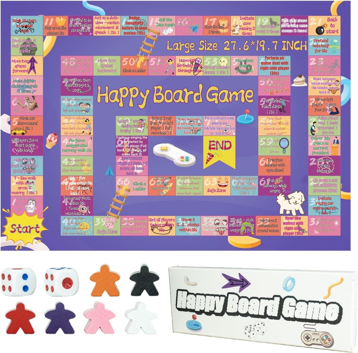 Cover art for Happy Board Game