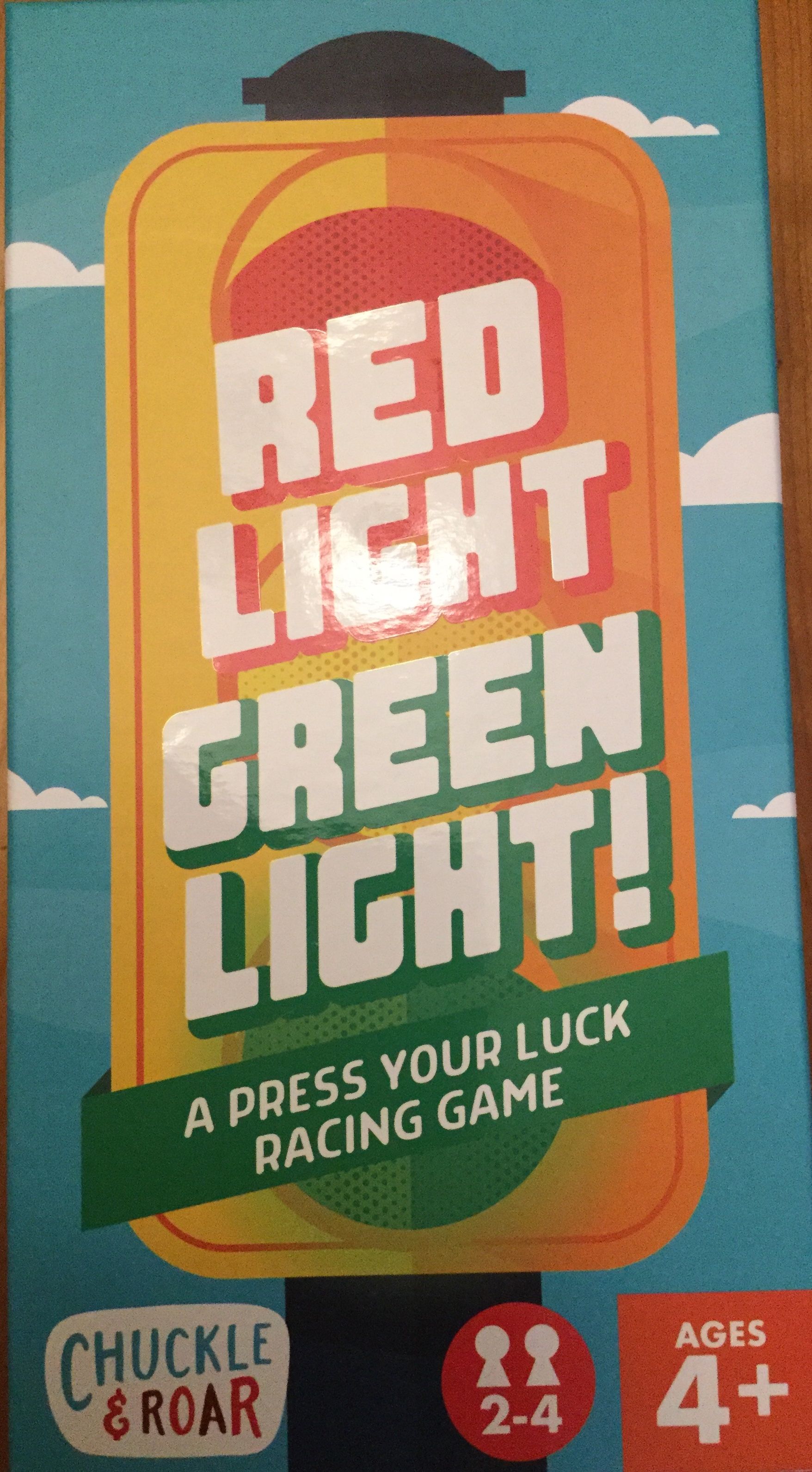Boîte du jeu Red Light Green Light: A Press Your Luck Racing Game