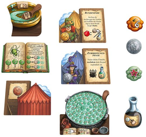 Schmidt Spiele Welcomes More Warsch in 2019, with Doppelt So Clever, Herbal Witches for Quacksalber, and The Tavern of the Deep Valley