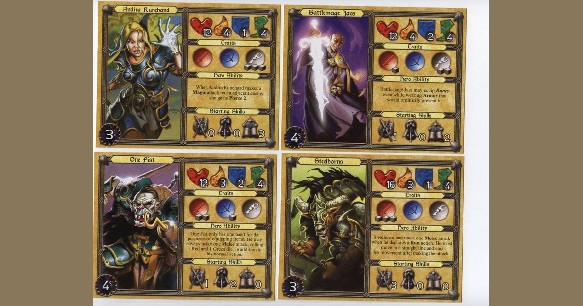 Carte SAHLA V2 Pour Le Jeu De Plateau DESCENT (Fantasy Flight Games) - Occasion - Voir Photo