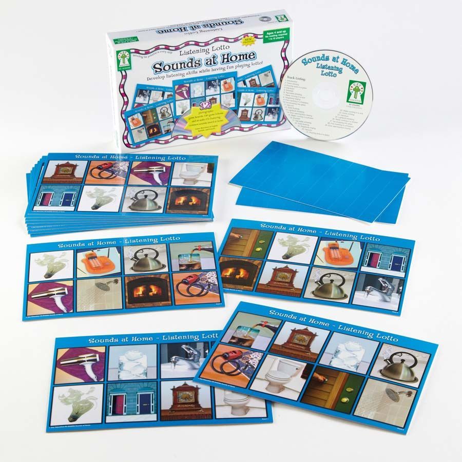 Listening lotto: Sounds at Home