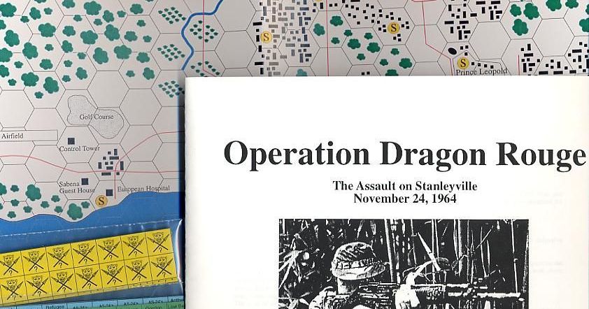 Operation Dragon Rouge: The Assault on Stanleyville | Board Game ...