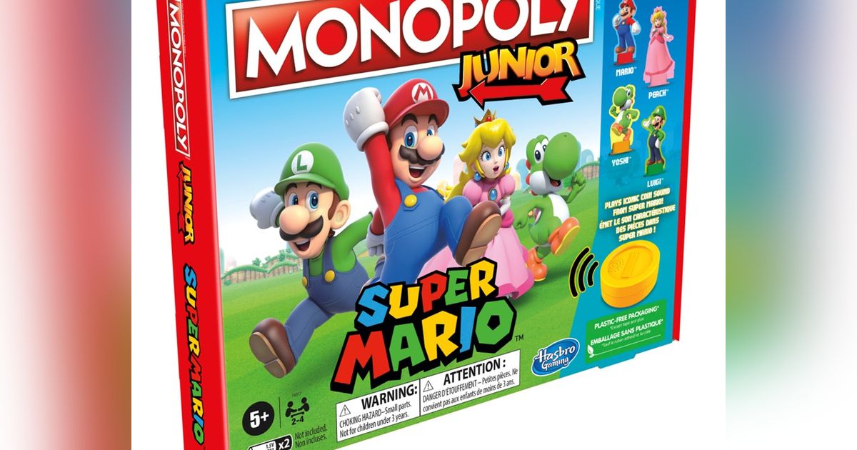 Monopoly Junior: Super Mario, Board Game