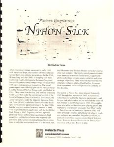 Panzer Grenadier: Nihon Silk