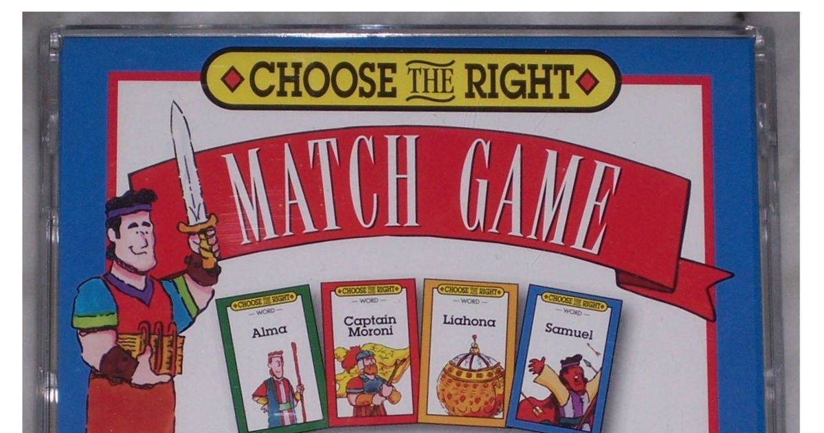 Choose the Right Match Game Board Game BoardGameGeek