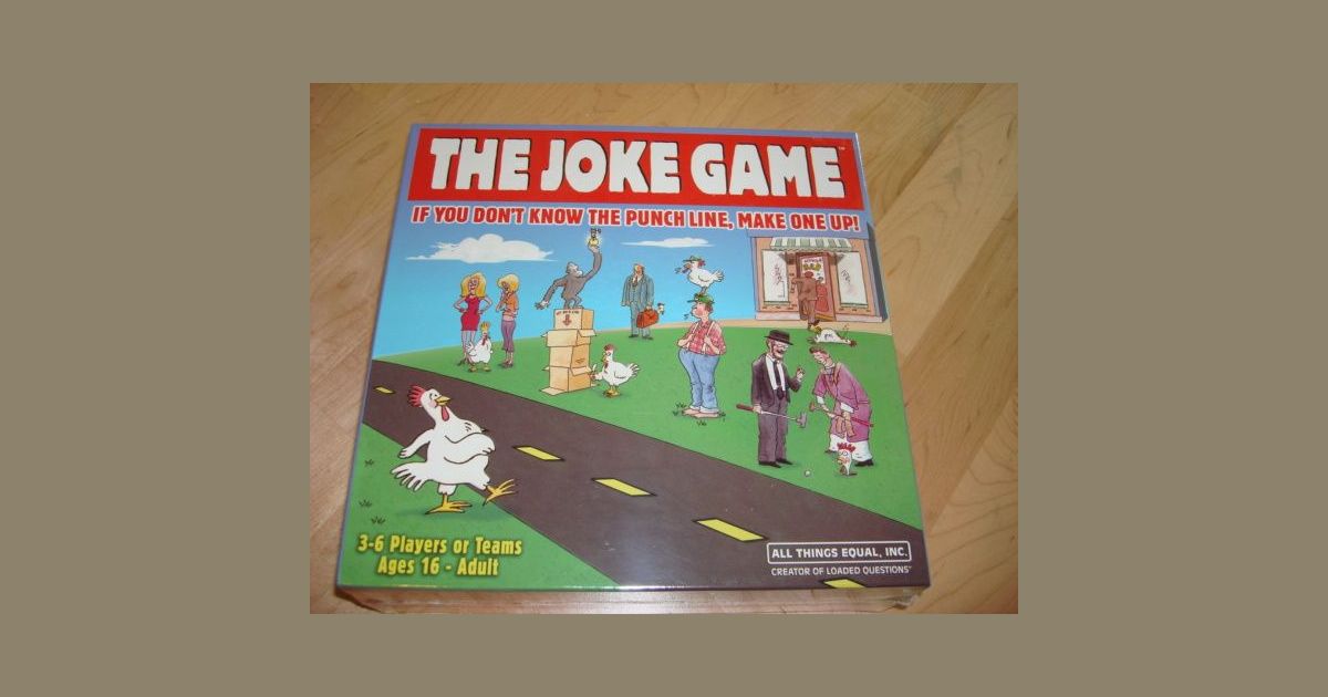 The Joke Game Board Game BoardGameGeek