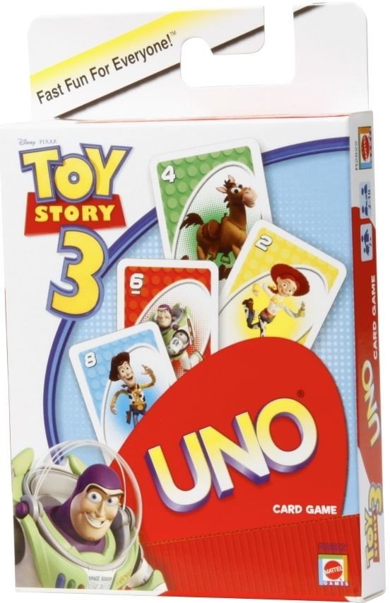 UNO: Toy Story 3 doboz