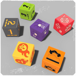 Thunder Road: Vendetta – Extra Set of FX Dice