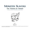 RPG Item: Monster Slayers: The Heroes of Hesiod