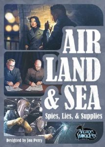 Air, Land, & Sea: Spies, Lies, & Supplies Cover Artwork