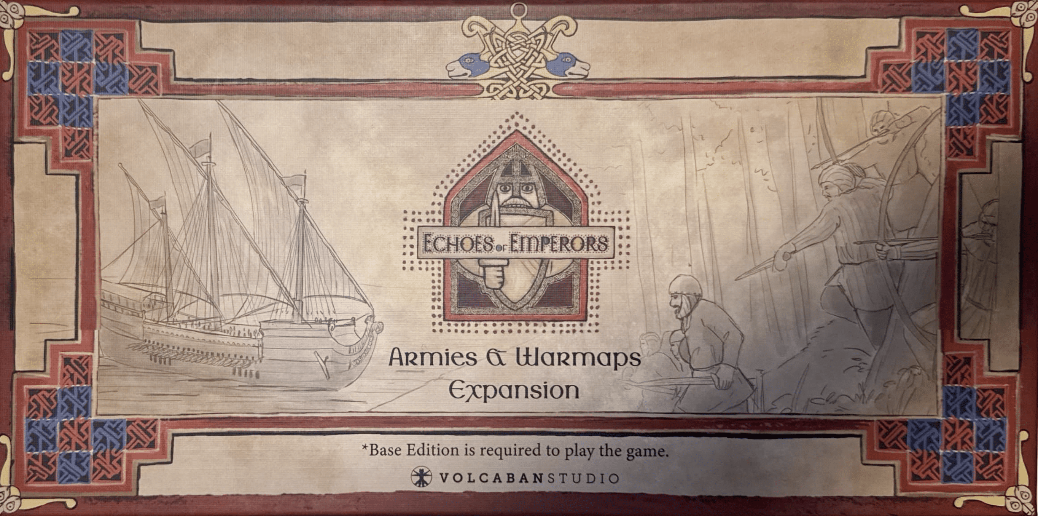 Ecos de emperadores: ejércitos y mapas de guerra