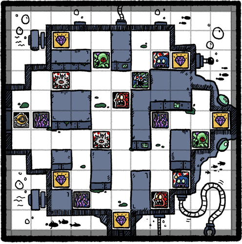 Print And Play Deep Sea Adventure Juegos Roll Write Boardgamegeek