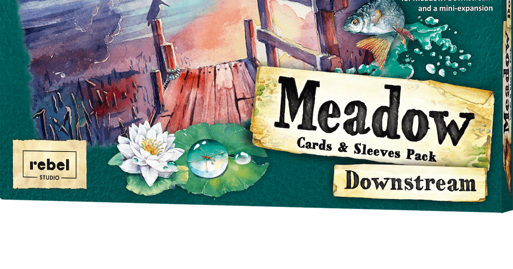 Meadow Downstream Cards & Sleeves Pack Board Game BoardGameGeek