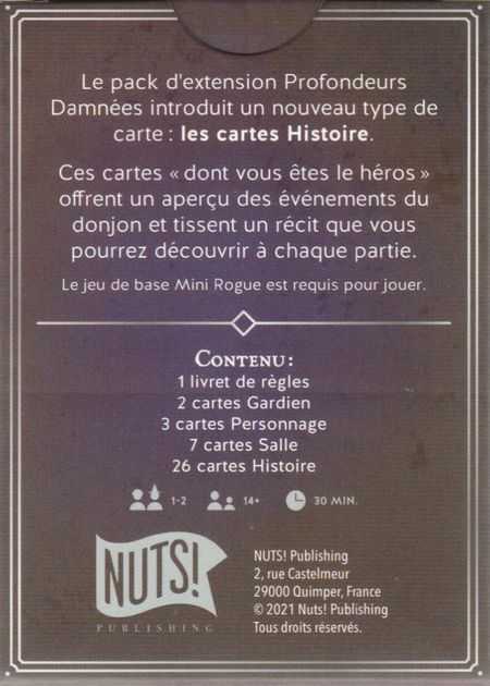 mini rogue depths of damnation rules