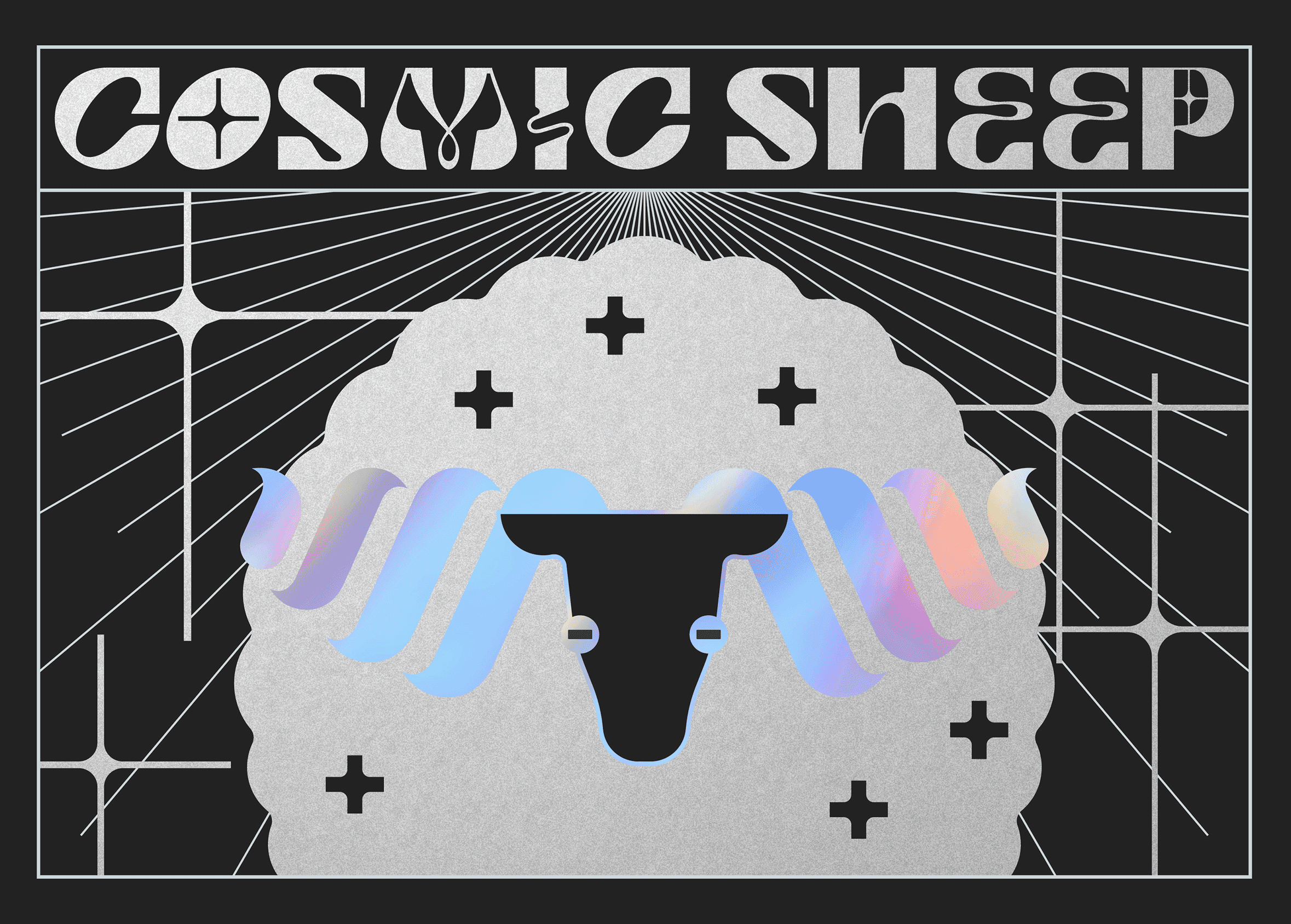 Cover art for Cosmic Sheep