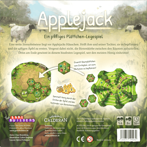 Publisher Diary Applejack, or A Naturalistic TileLaying Game