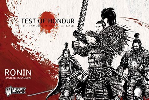 Test of Honour Ronin Samurai 28mm box Warlord Games 