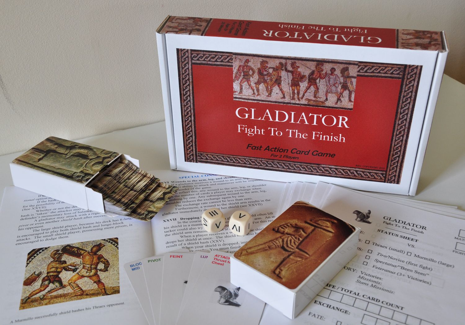 GLADIATOR: Fight To The Finish cover