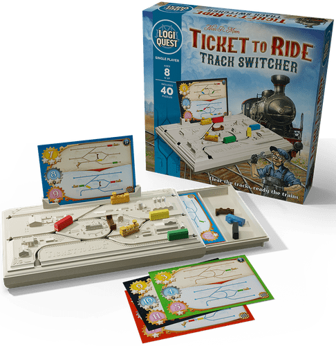 Put the Trains in Place in Ticket to Ride: Track Switcher