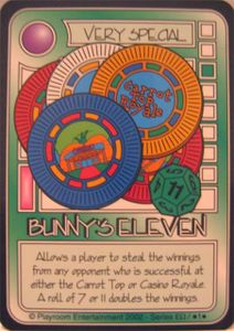 Killer Bunnies and the Quest for the Magic Carrot: Bunny's Eleven Promo Card  | Board Game | BoardGameGeek