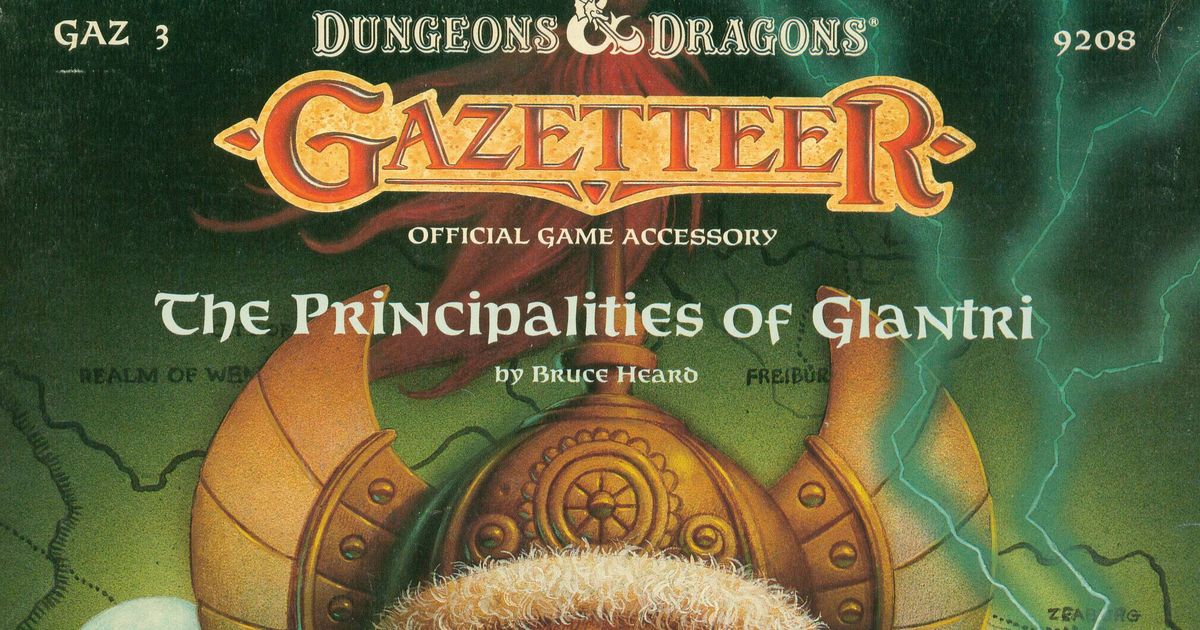 GAZ3: The Principalities of Glantri | RPG Item | RPGGeek