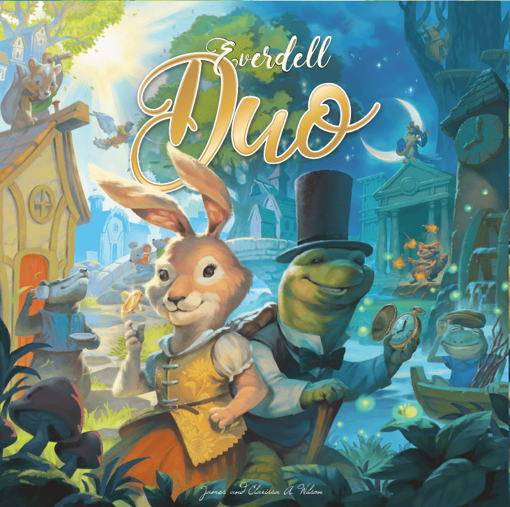 Everdell Duo gioco da tavolo strategico per 2 giocatori - copertina ufficiale Starling Games