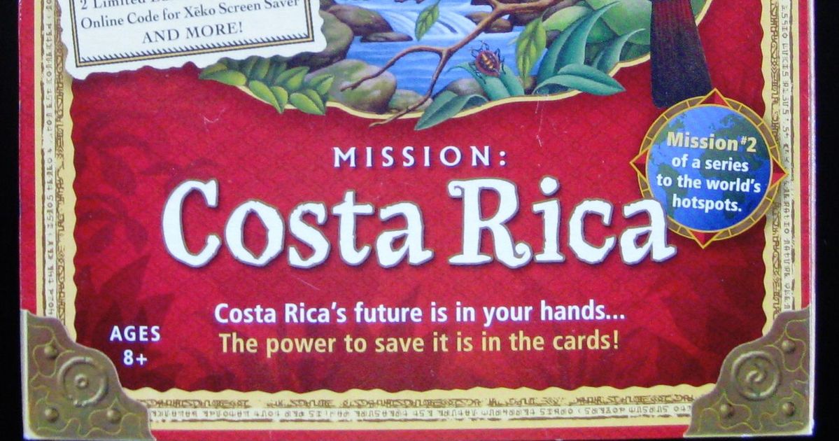 Xēko Mission Costa Rica Board Game BoardGameGeek