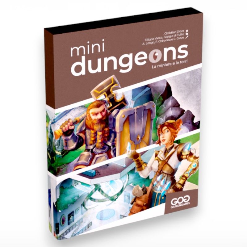 Mini Dungeons: The Mines and the Towers cover art