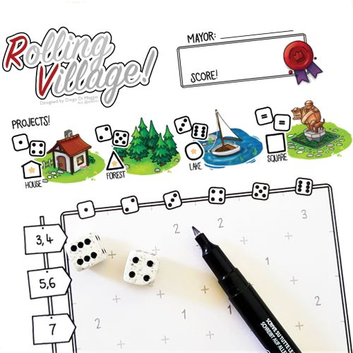 Board Game: Rolling Village
