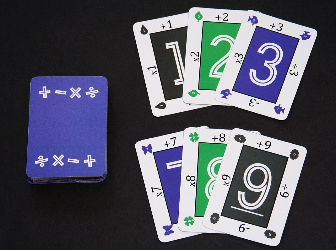 Four Operations Math Deck