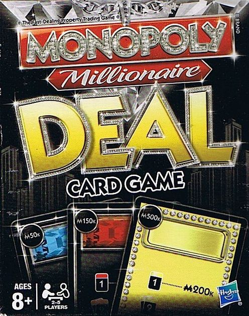 Brand New Monopoly Deal Millionaire Card Game Hong Kong Edition 