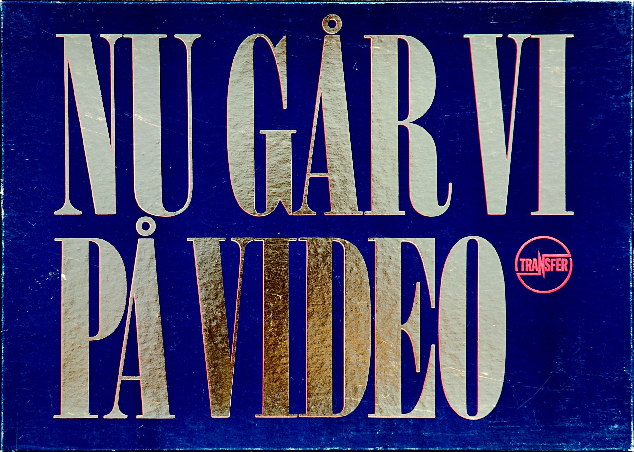 Nu går vi på video cover art