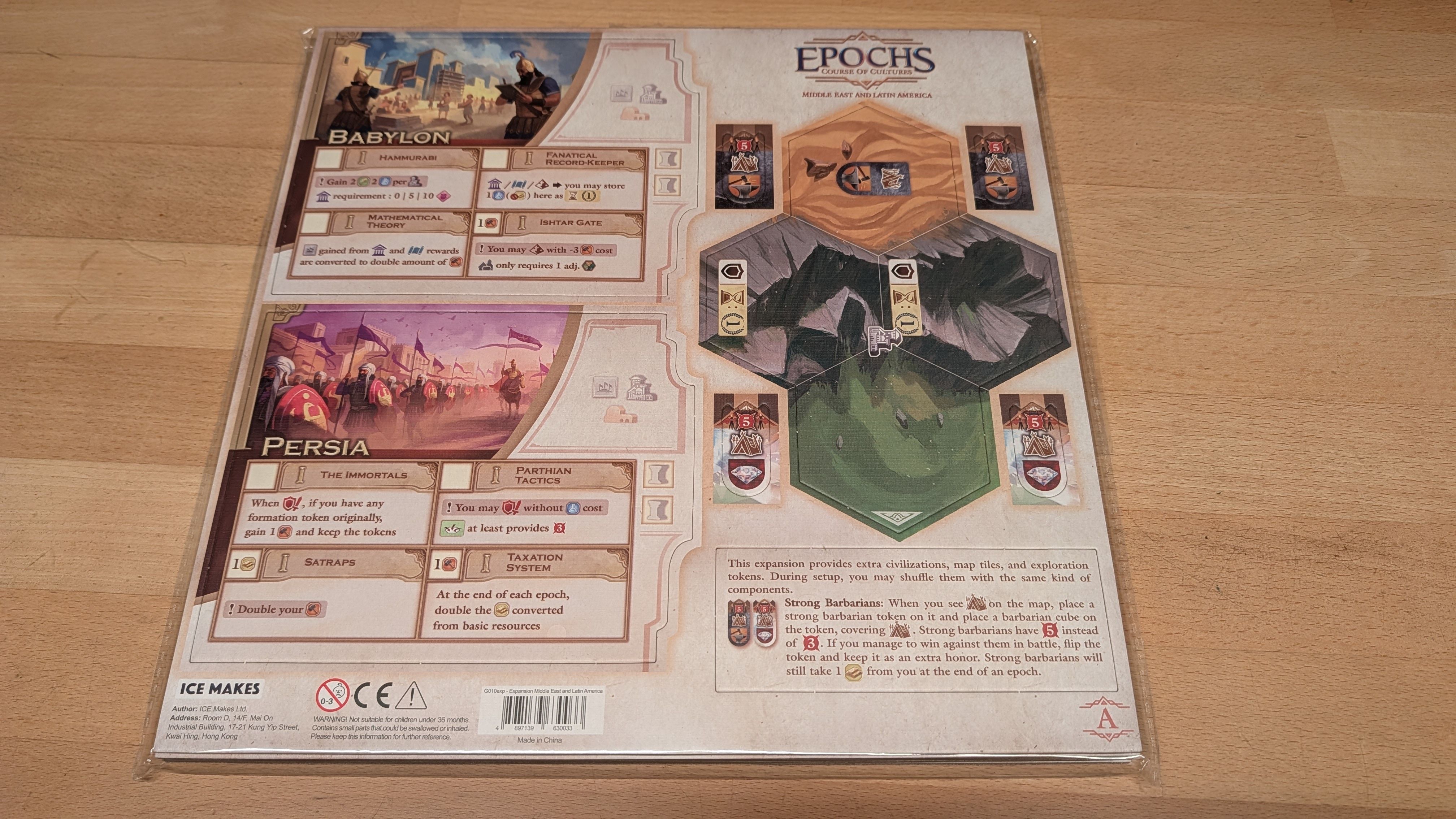 Epochs: Course of Cultures – Middle East and Latin America Expansion
