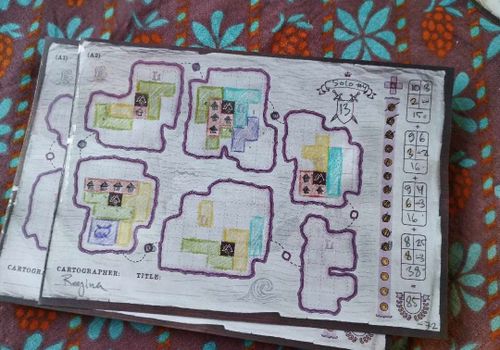 Cartographers Map Pack Solo Challenge #4 - August 2024 | Cartographers