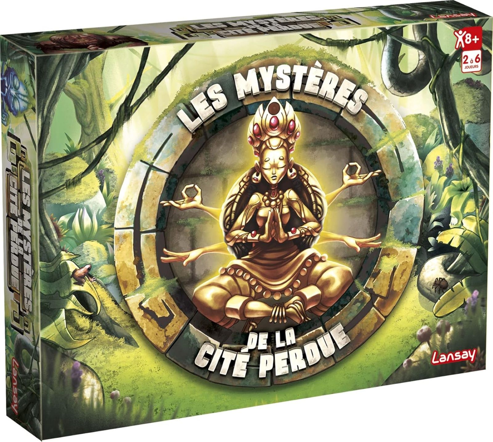 Cover art for Les Mystères de la Cité Perdue