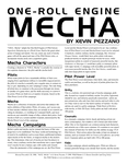 RPG Item: One-Roll Engine Mecha