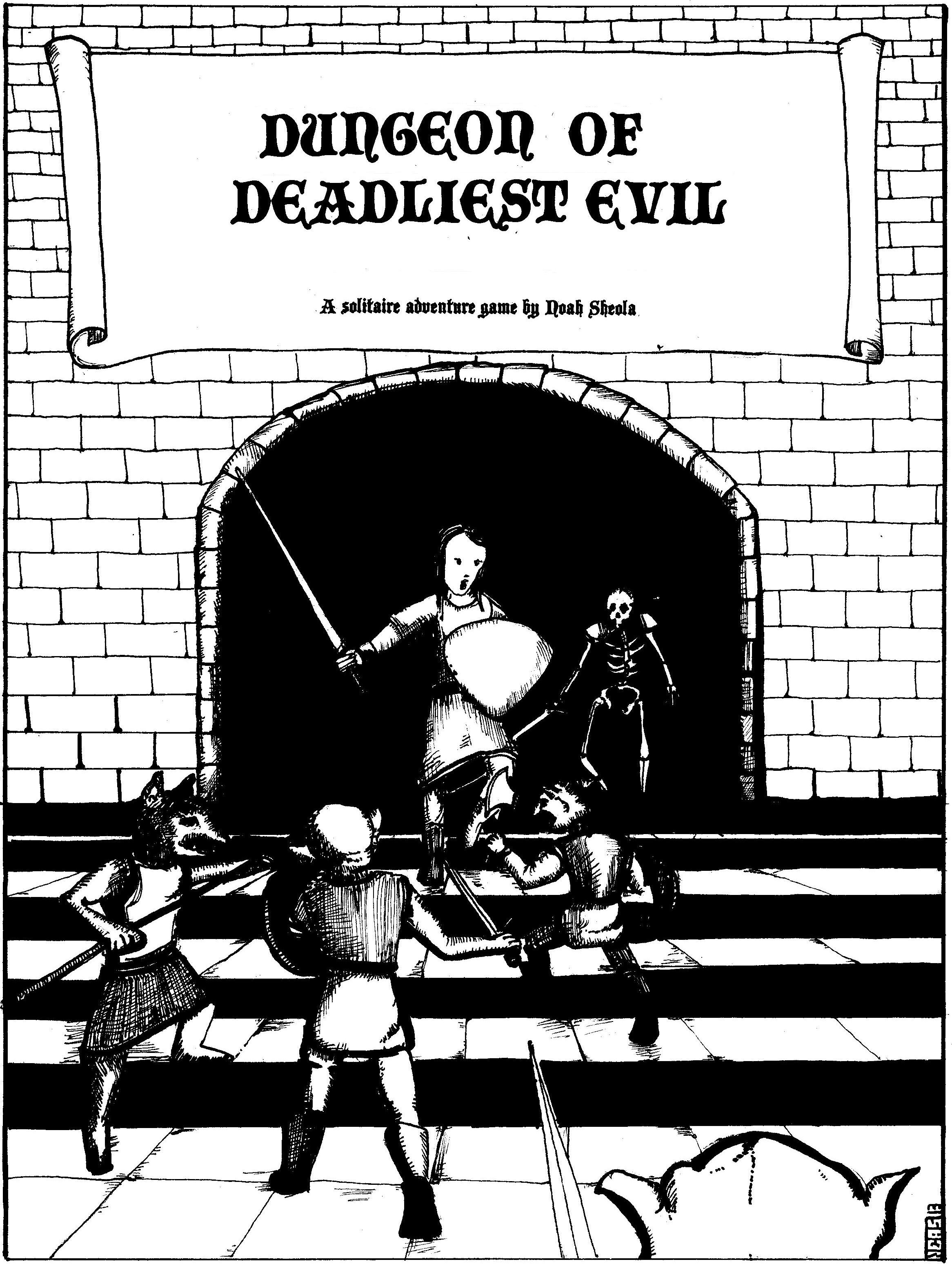 Dungeon of Deadliest Evil cover