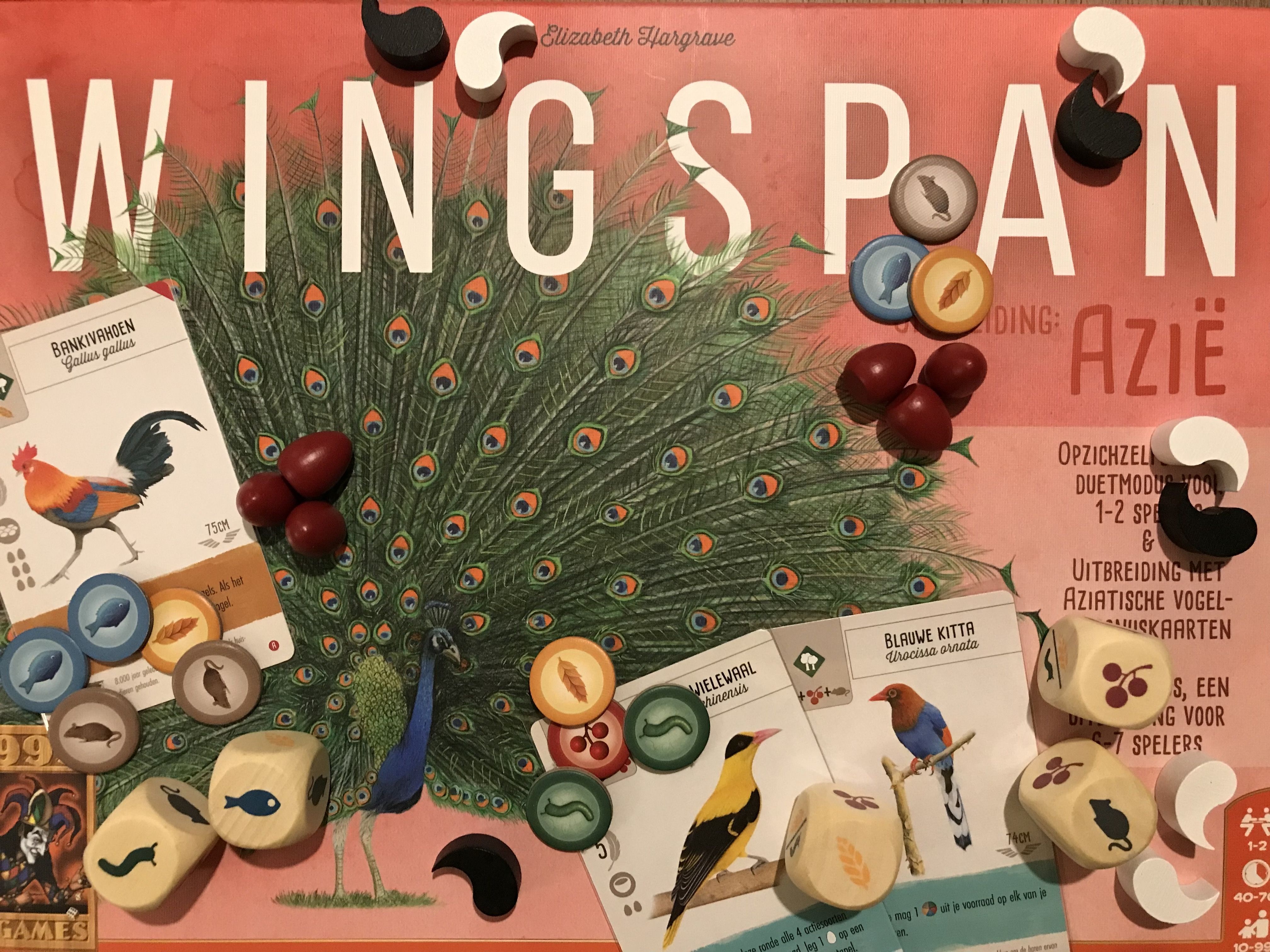 Review Wingspan Asia (Mr. & Ms. Meeple) Wingspan Asia