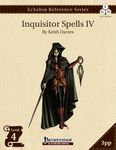 RPG Item: Echelon Reference Series: Inquisitor Spells IV (3PP)